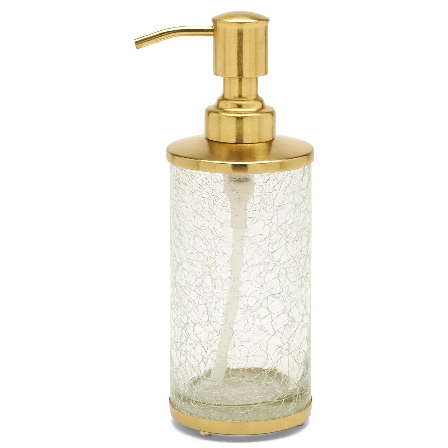 Pomaria Small Soap Pump - Gold, Glass