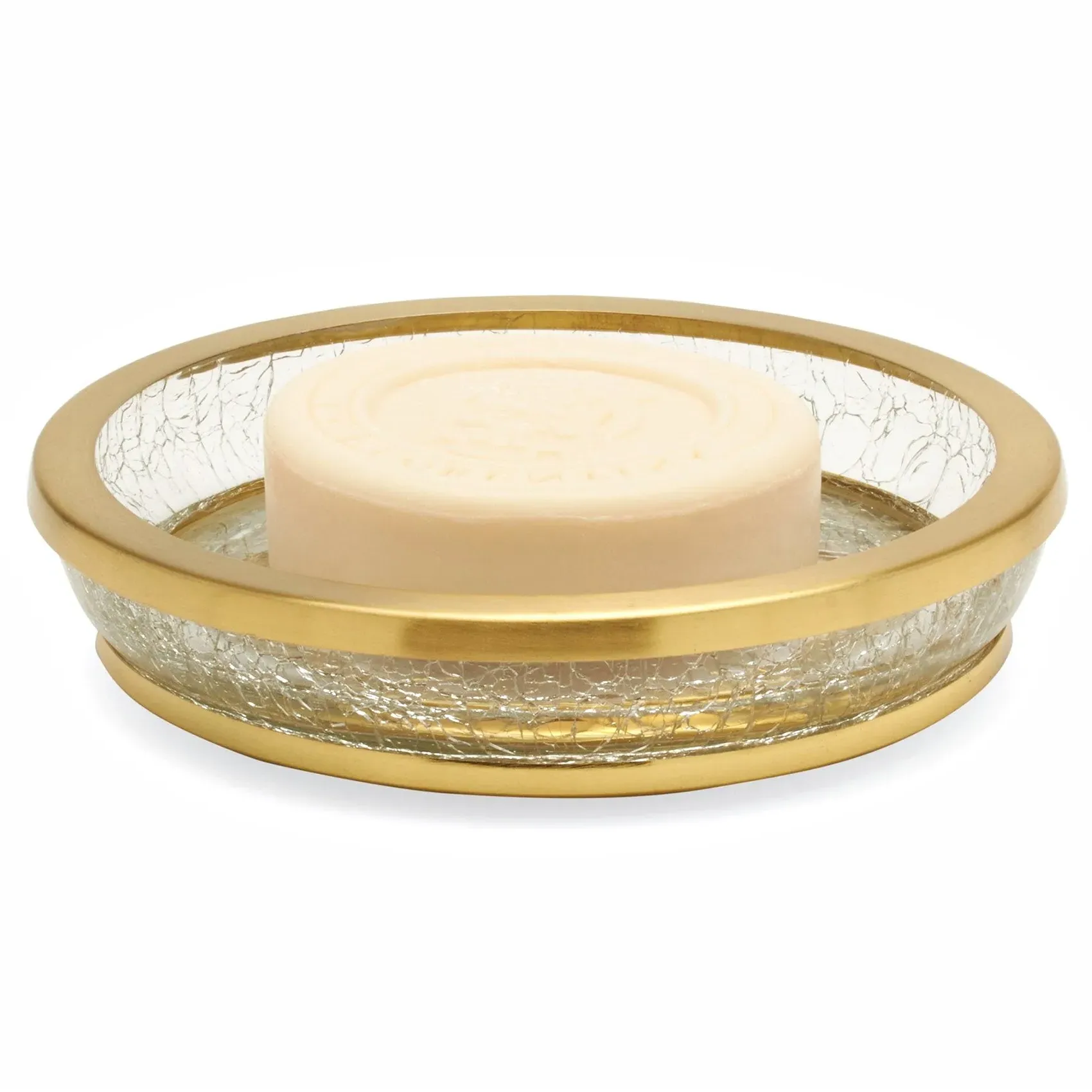 Pomaria Soap Dish - Gold, Glass