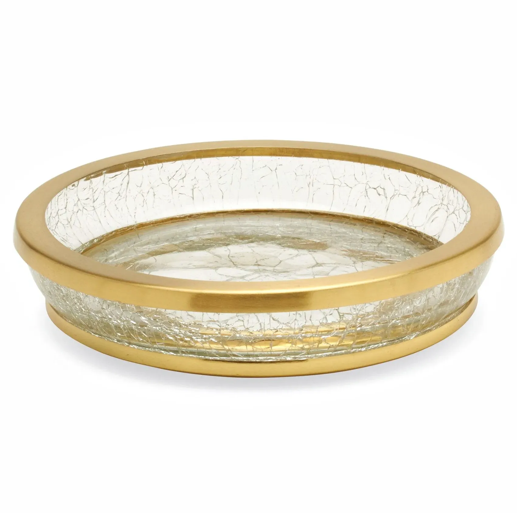Pomaria Soap Dish - Gold, Glass image