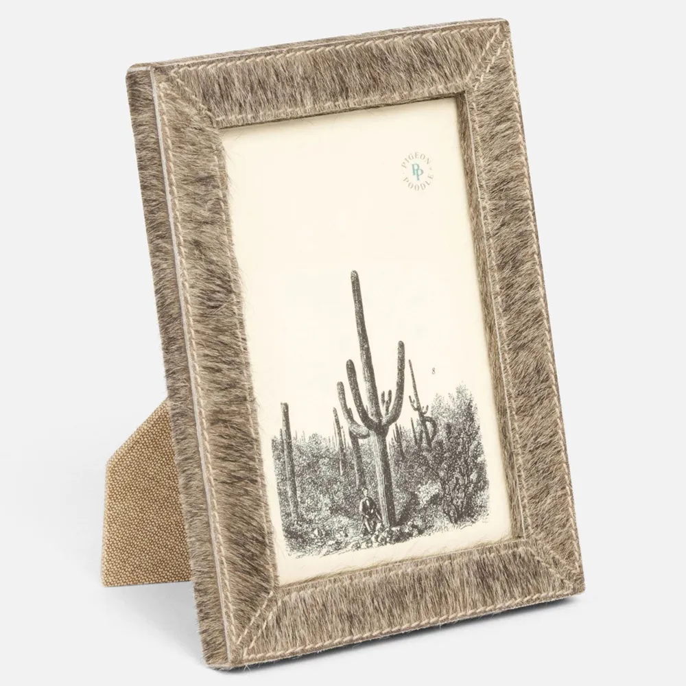 Verwood 4x6 Picture Frame - Grey, Hide