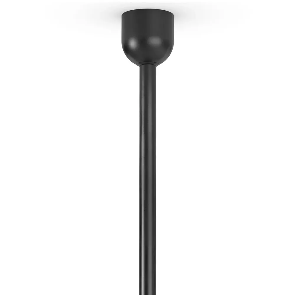 Odyssey Linear Chandelier - Black Gunmetal, Glass