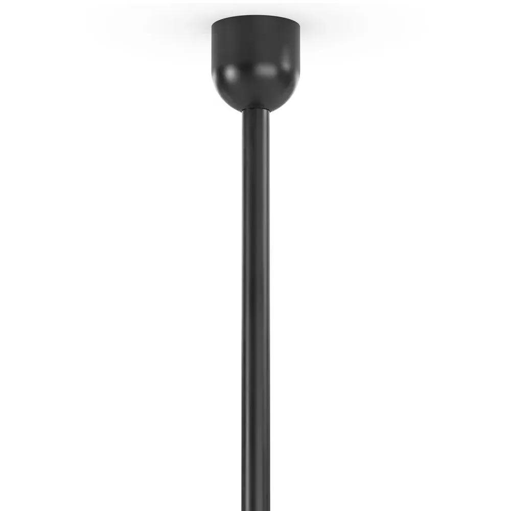 Odyssey Round Chandelier - Black Gunmetal, Glass