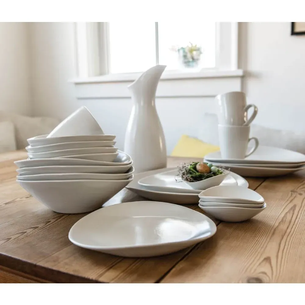 Barre Pasta Bowl - Alabaster, Stoneware