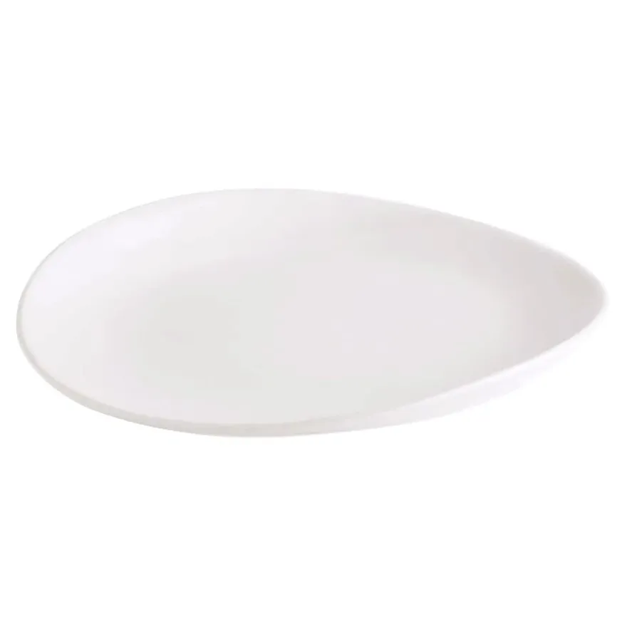 Barre Side Plate - Alabaster, Stoneware image