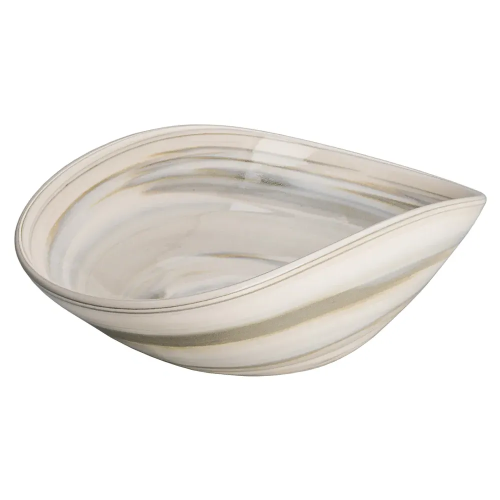Beachstone Small Serving Bowl - Beige, Stoneware image