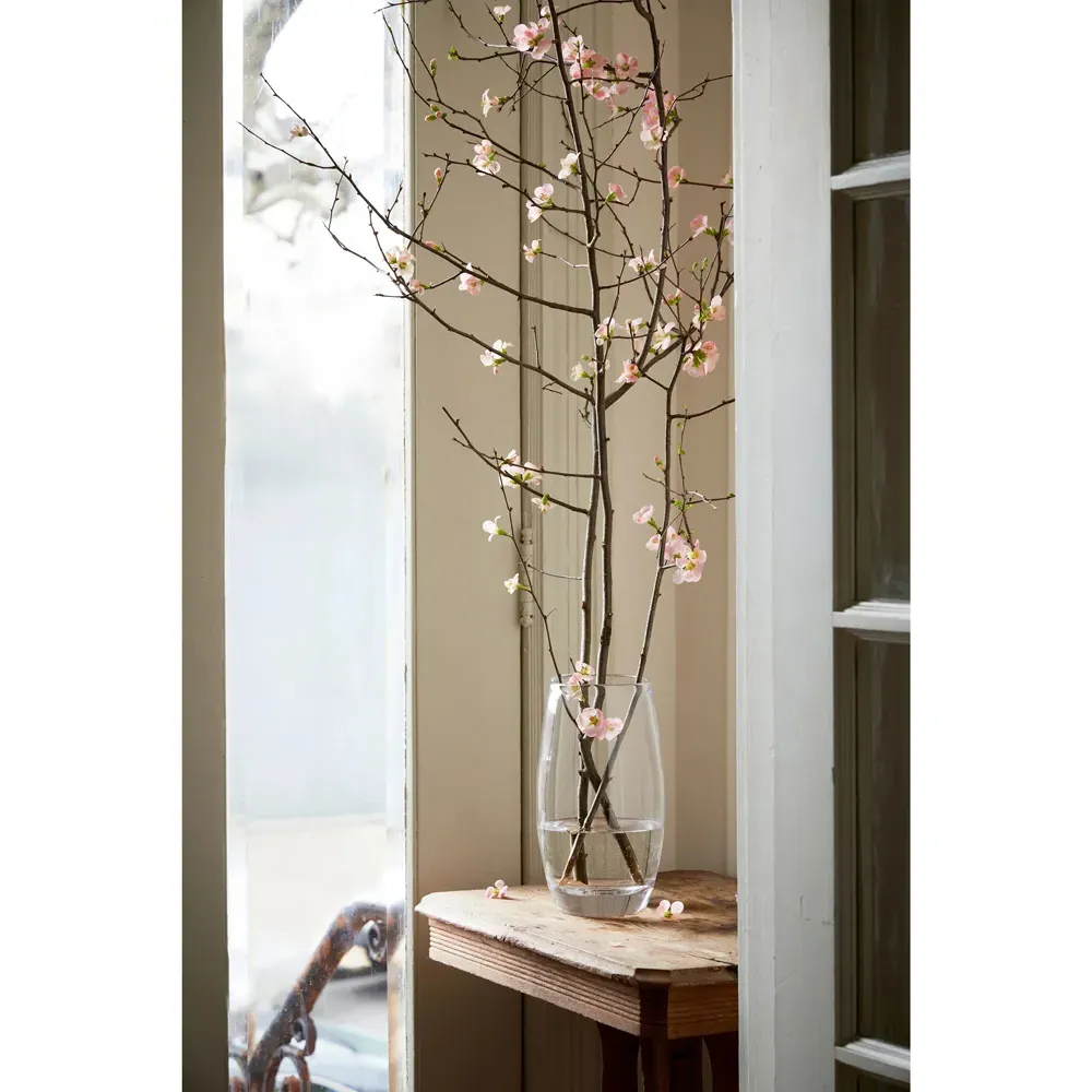 Burlington Glass Amphora Vase - Clear