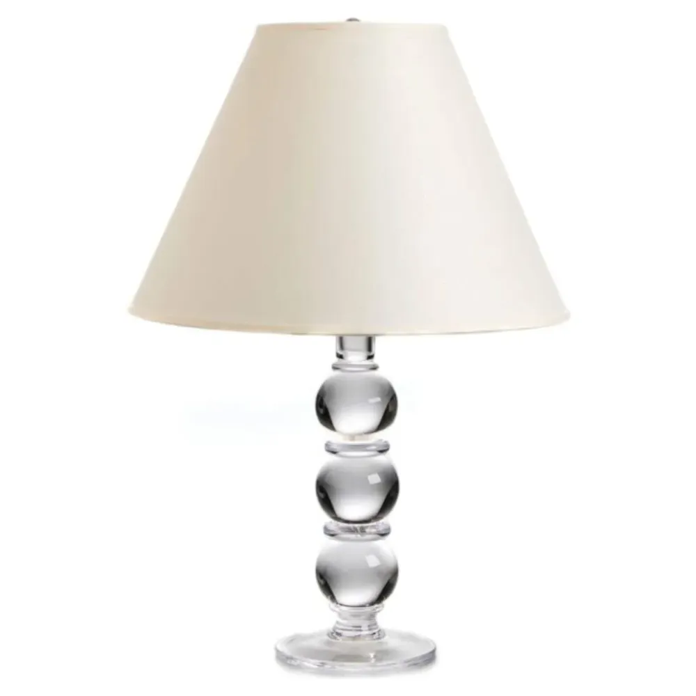 Hartland Small Empire Shade Table Lamp - Clear, Glass image