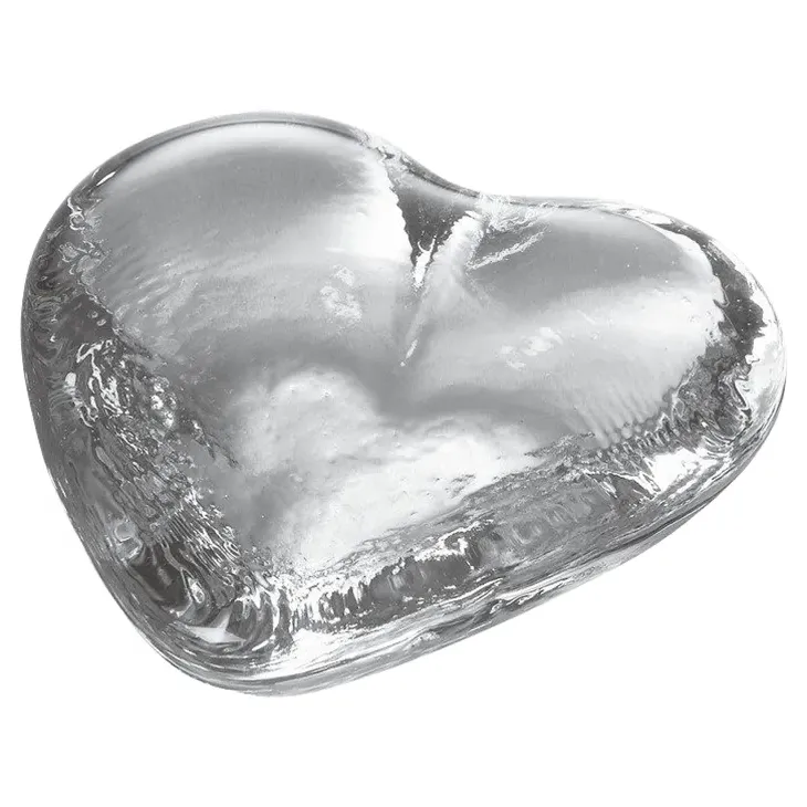 Highgate Glass Heart - Clear