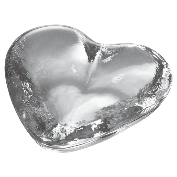 Highgate Glass Heart - Clear image
