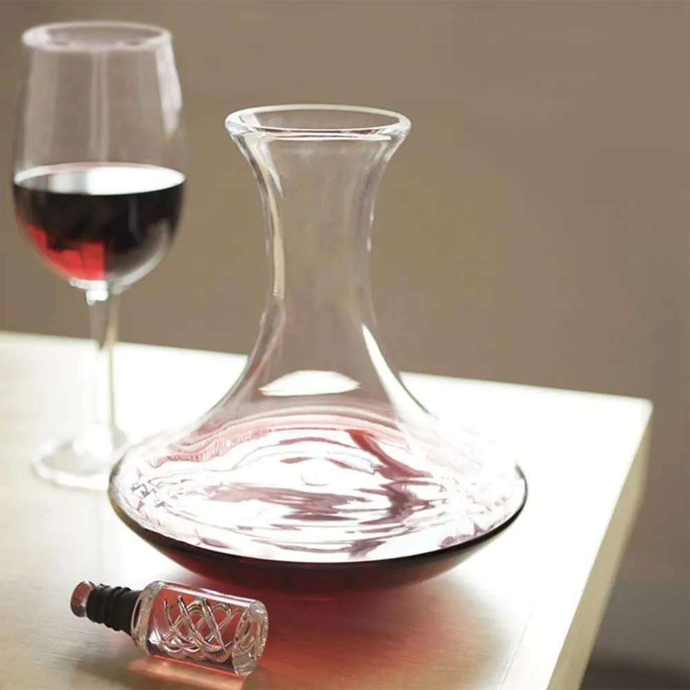 Madison Glass Wine Decanter - Clear