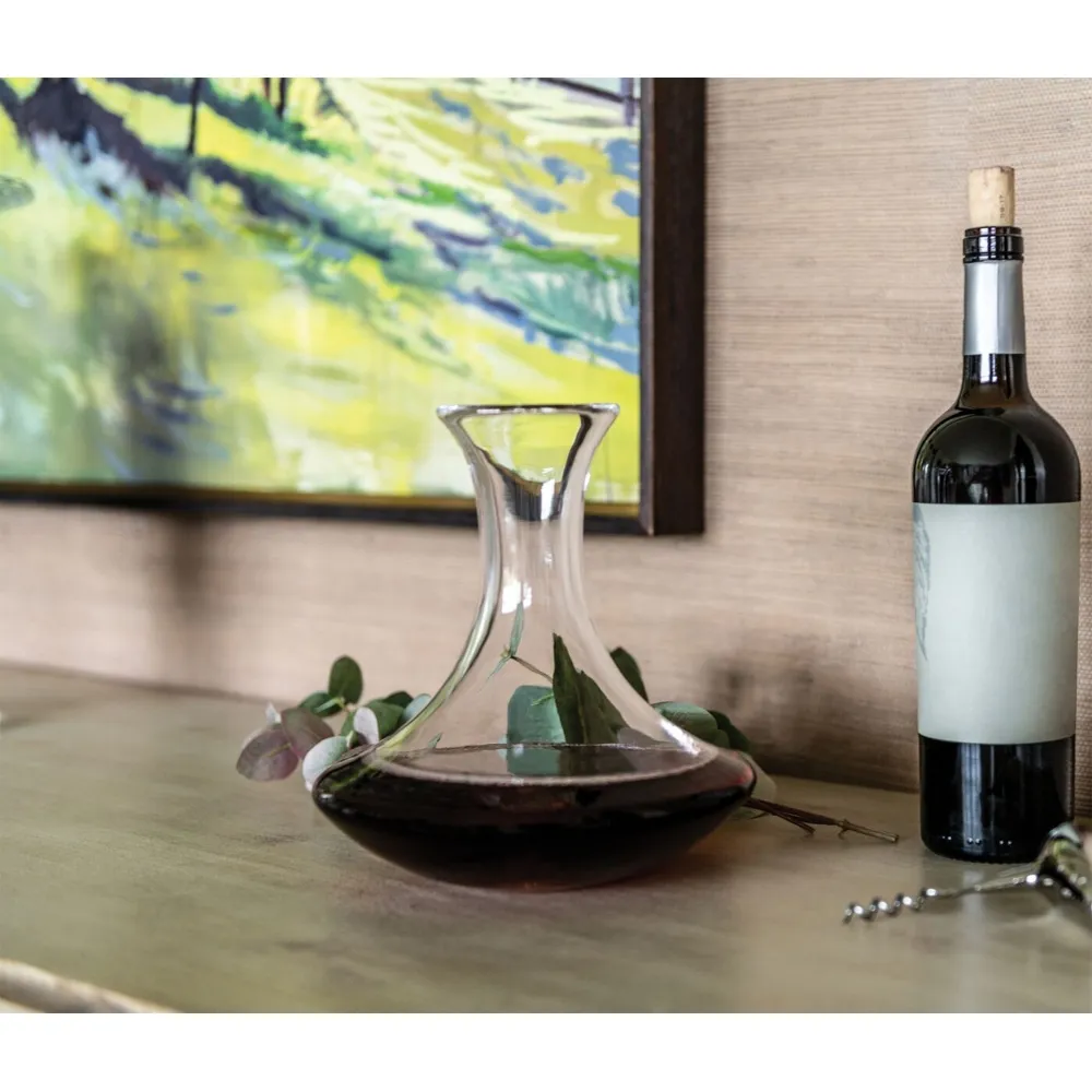 Madison Glass Wine Decanter - Clear