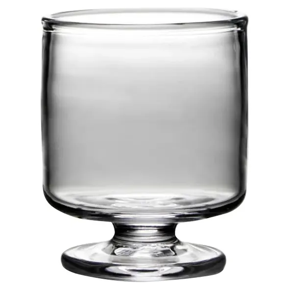 Nantucket Medium Glass Candle Holder - Clear