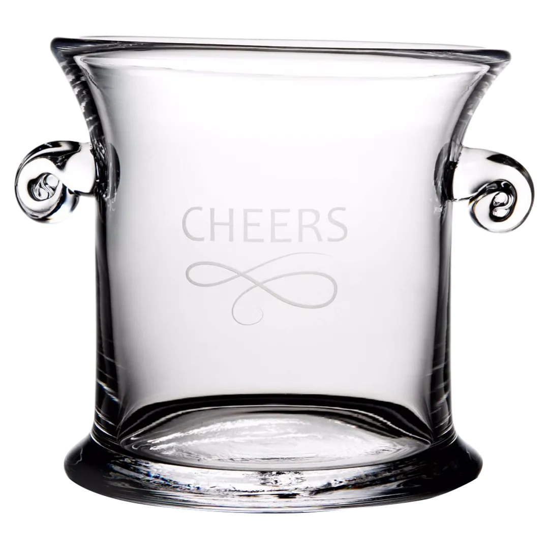Norwich Medium Glass Ice Bucket - Clear