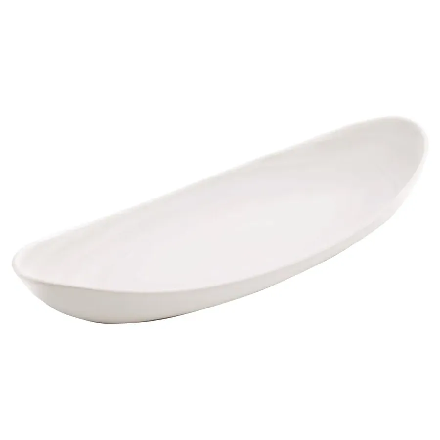 Simon Pearce Barre Large Serving Platter - Alabaster, Stoneware image