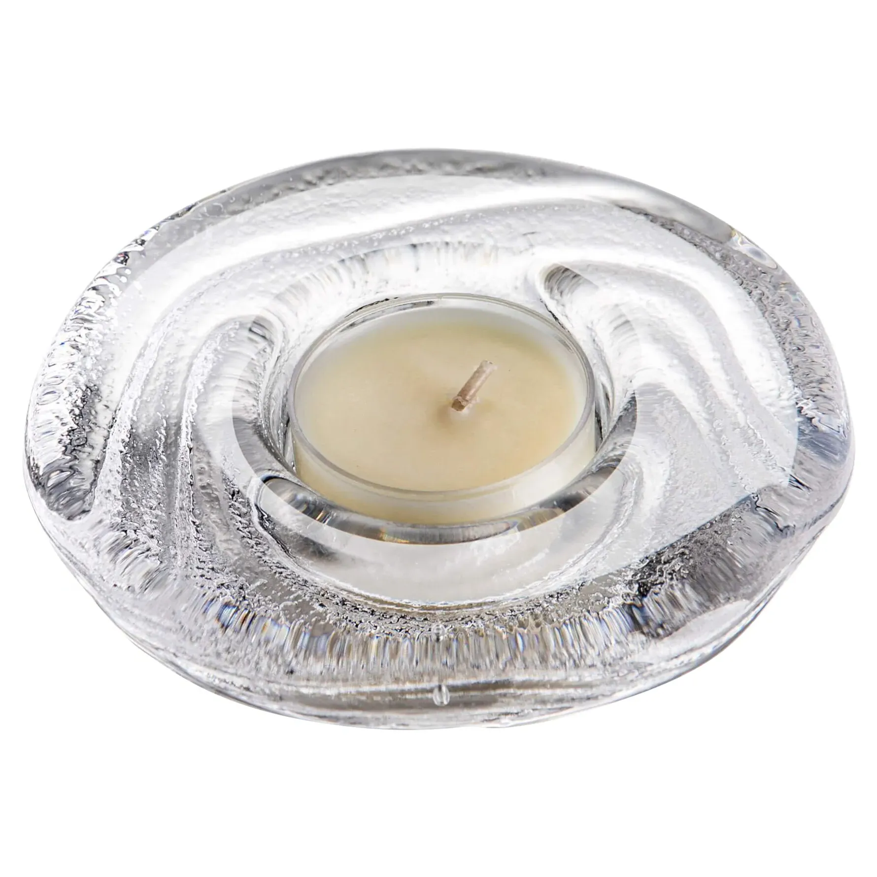 Simon Pearce Thetford Glass Tealight - Clear image