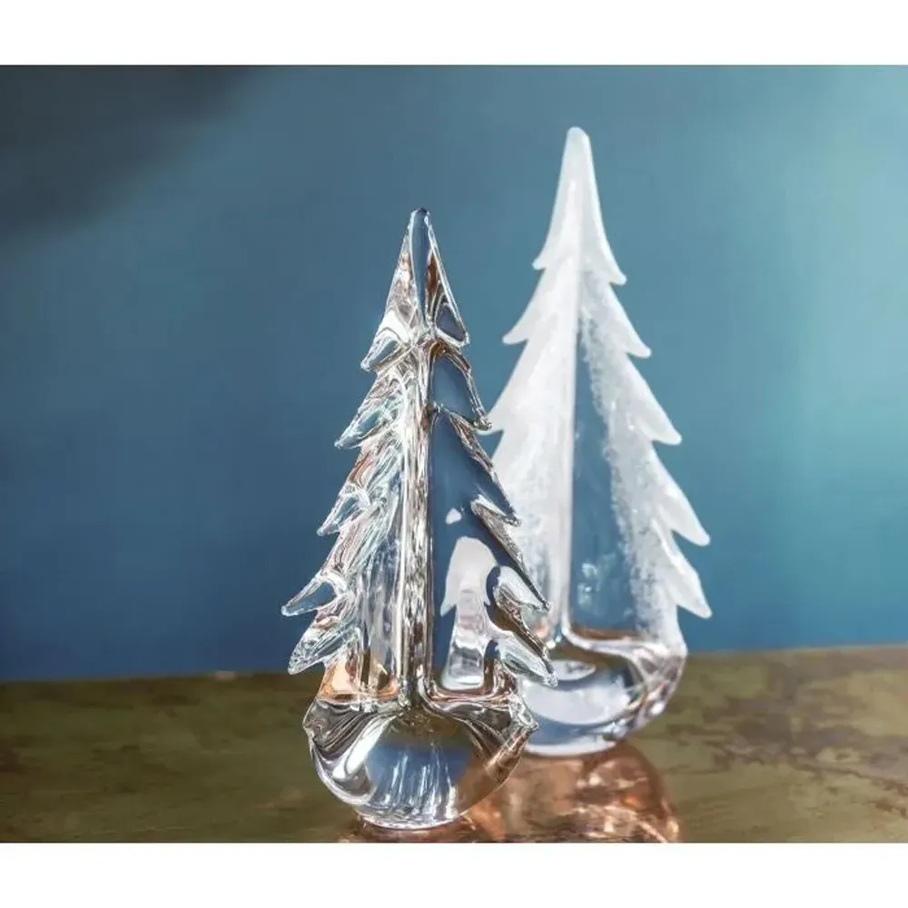 Vermont Crackle Glass Tree - Clear