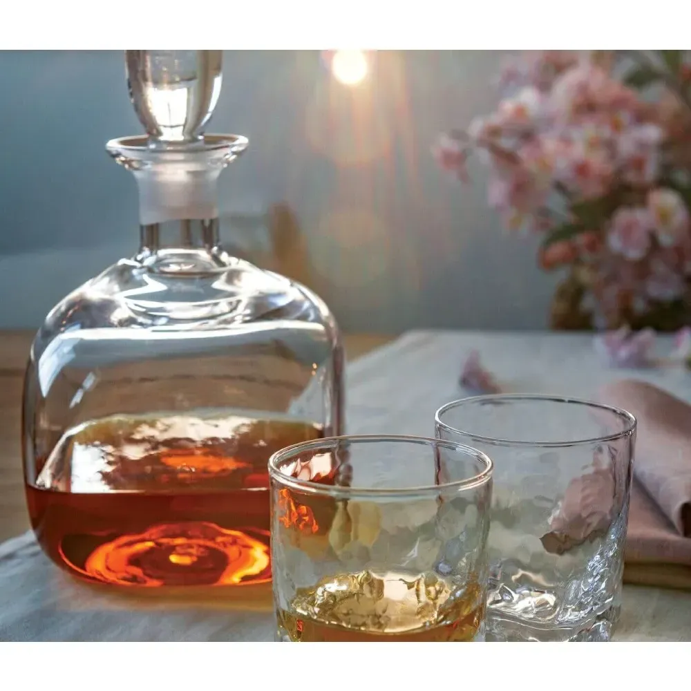 Woodbury Glass Decanter - Clear
