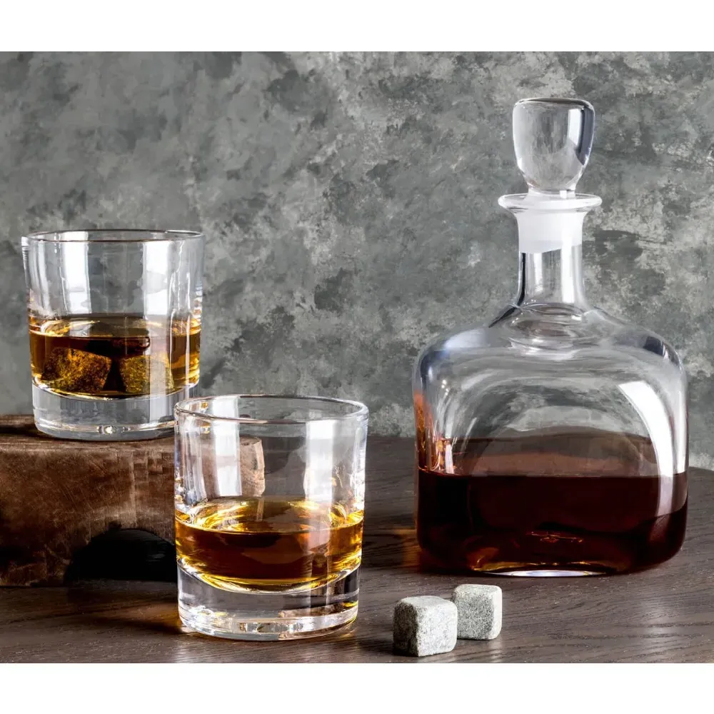 Woodbury Glass Decanter - Clear