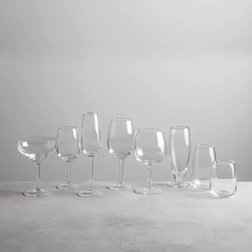 Woodstock Large Glass Tumbler - Clear