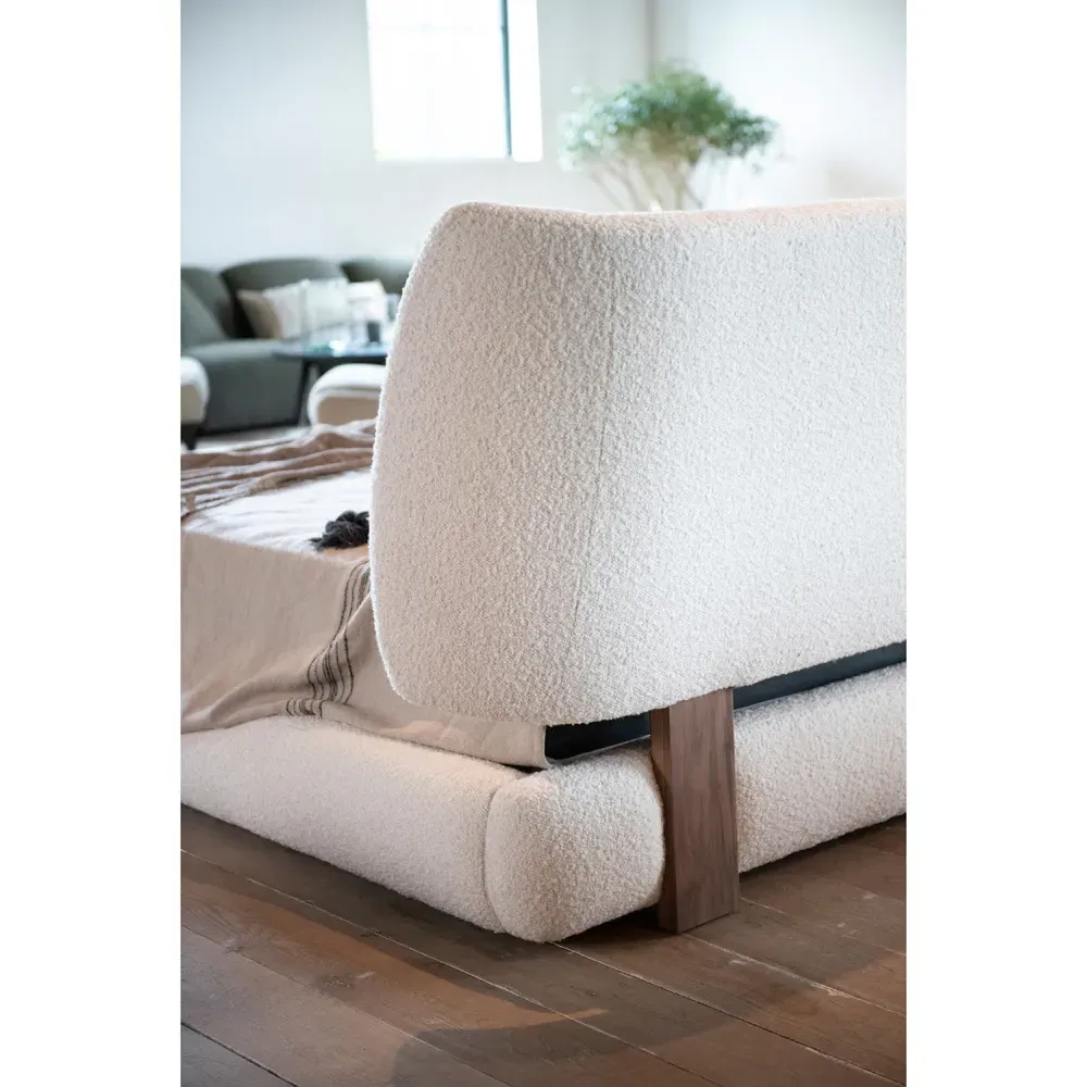 Gaston King Size Bed Frame - Loreto Natural