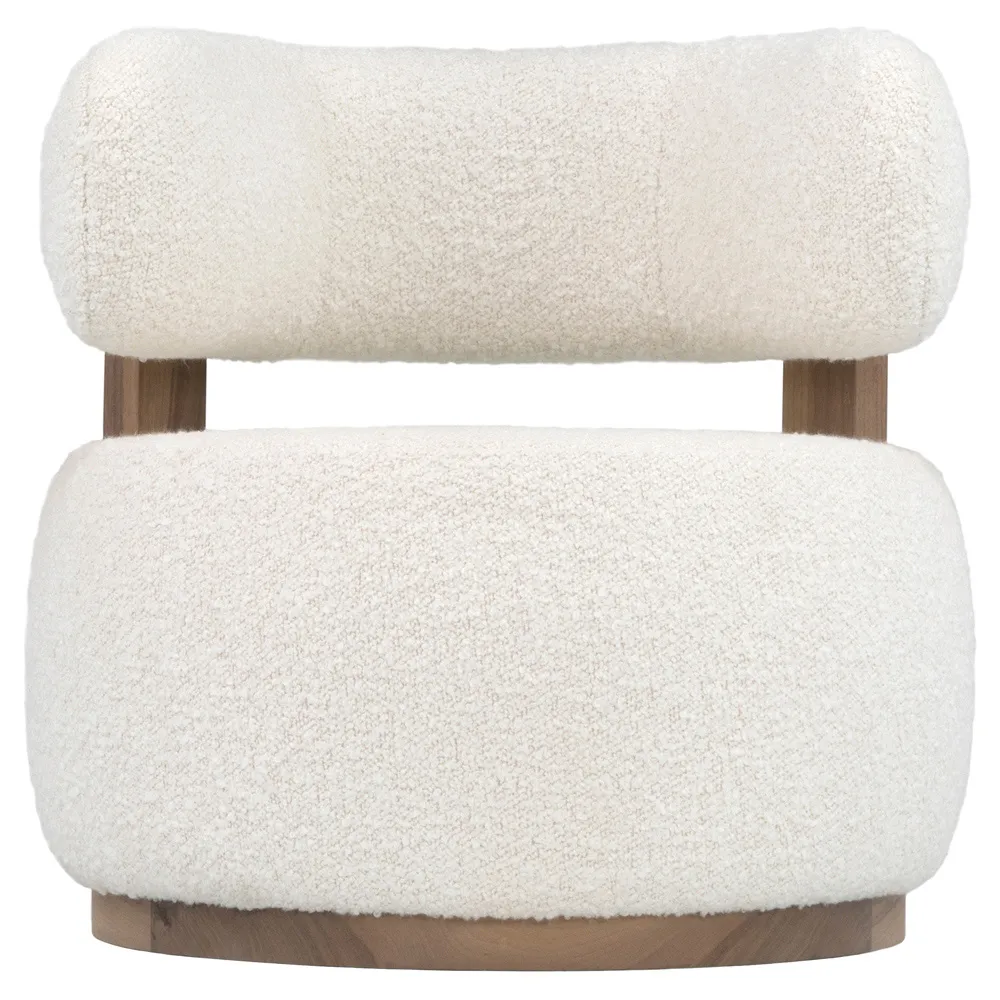 Gaston Swivel Chair - Cotton