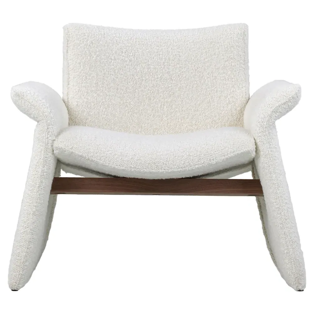 Oakley Arm Chair - Sesame, Walnut image