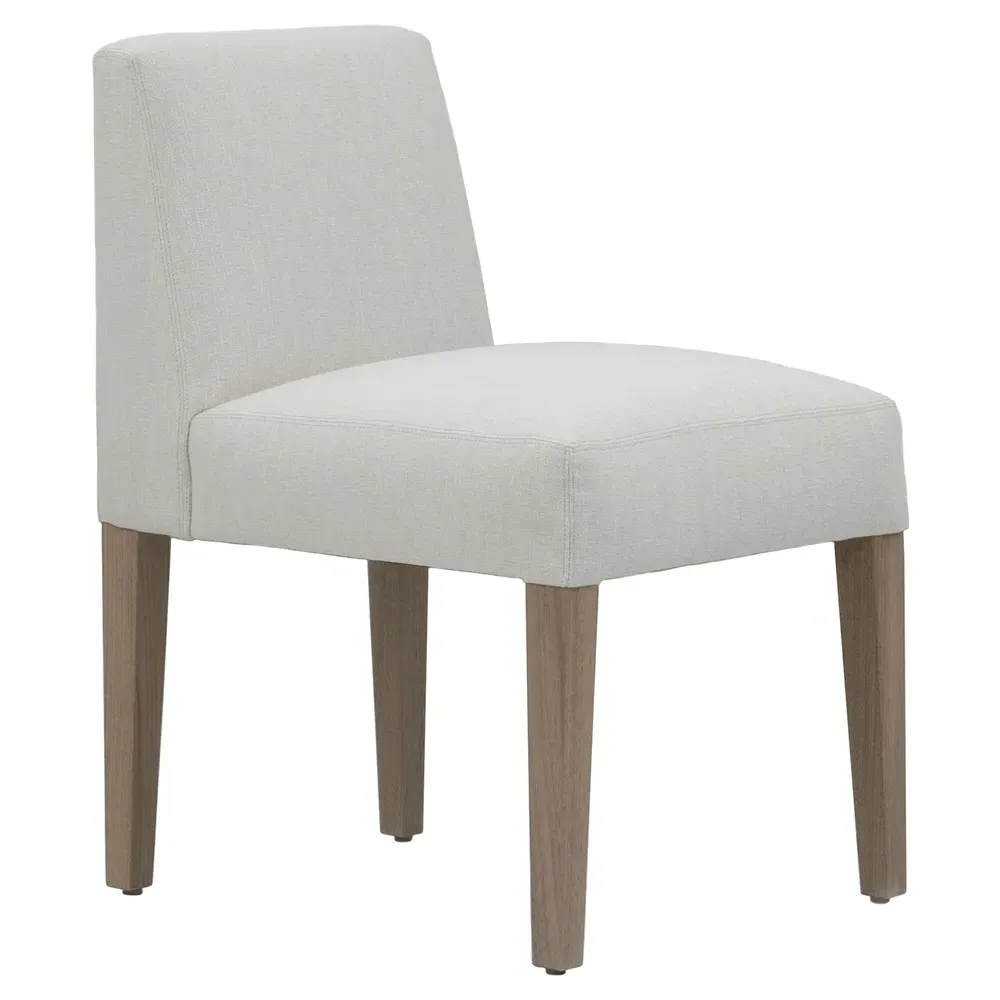 Thibaut Dining Side Chair - Parchment, Walnut