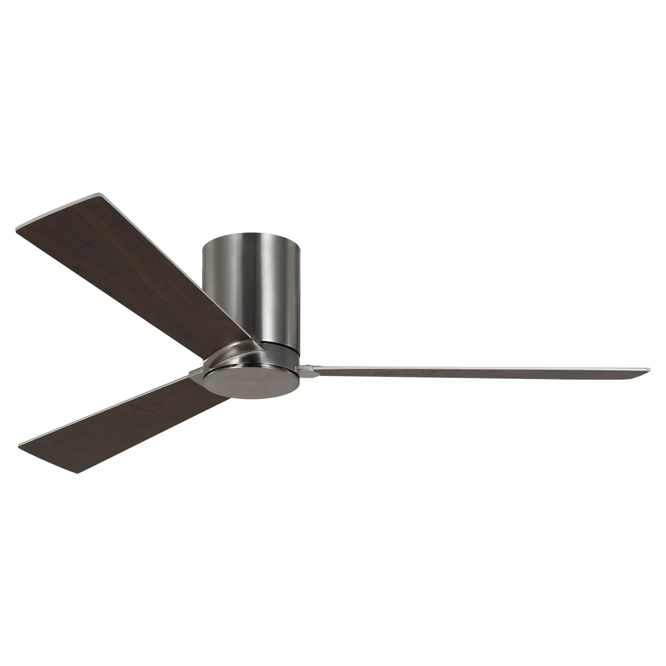 Rozzen 52" Hugger Ceiling Fan with Reversible Blades - Steel