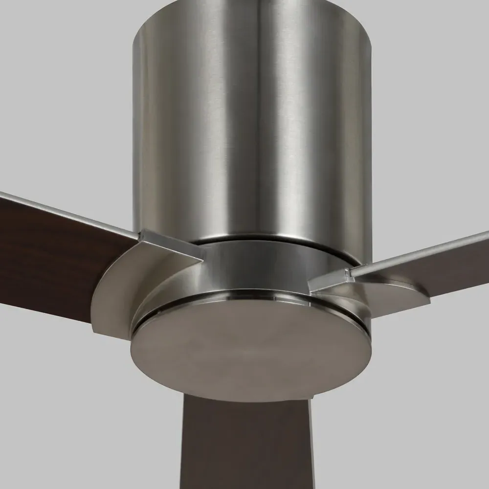 Rozzen 52" Hugger Ceiling Fan with Reversible Blades - Steel
