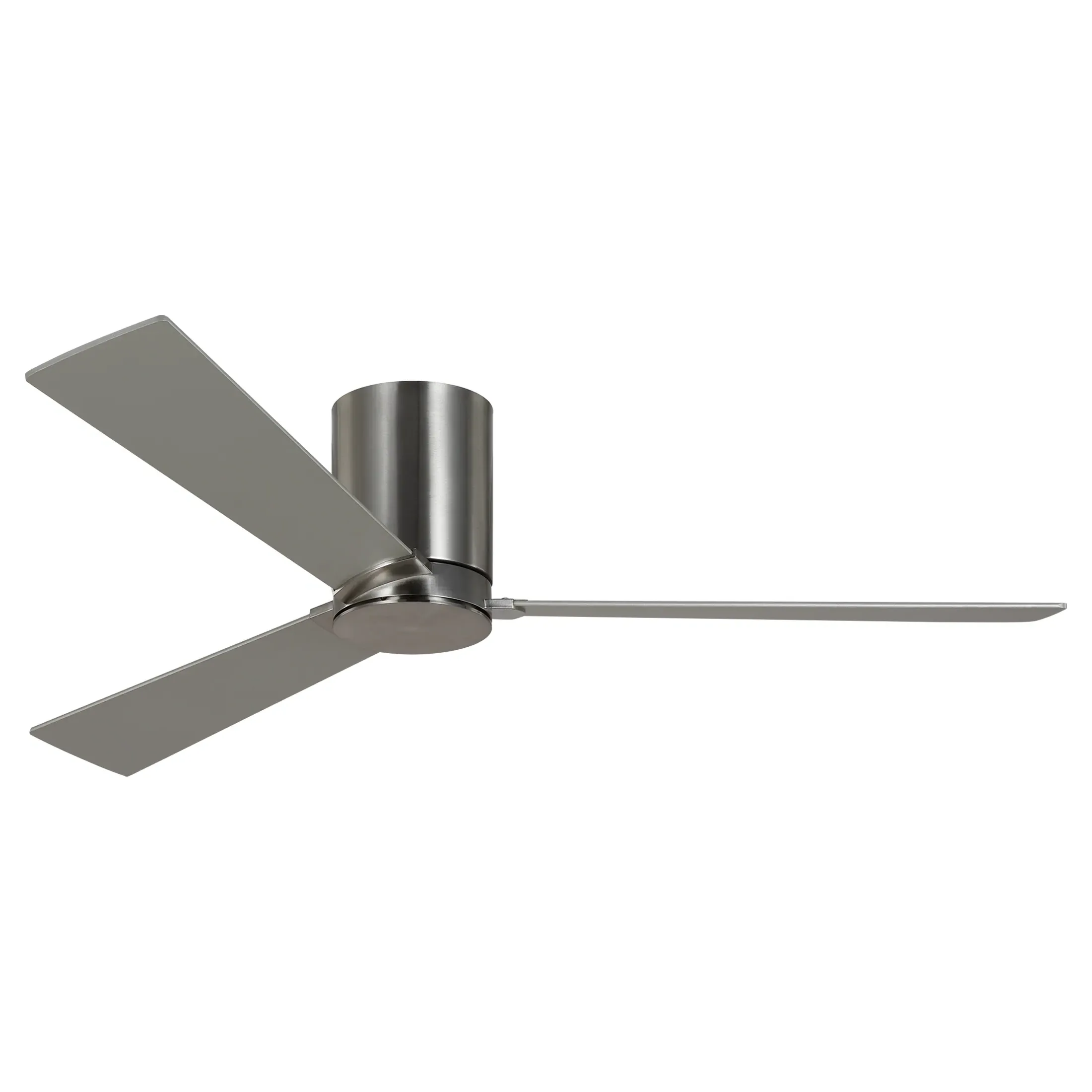 Rozzen 52" Hugger Ceiling Fan with Reversible Blades - Steel