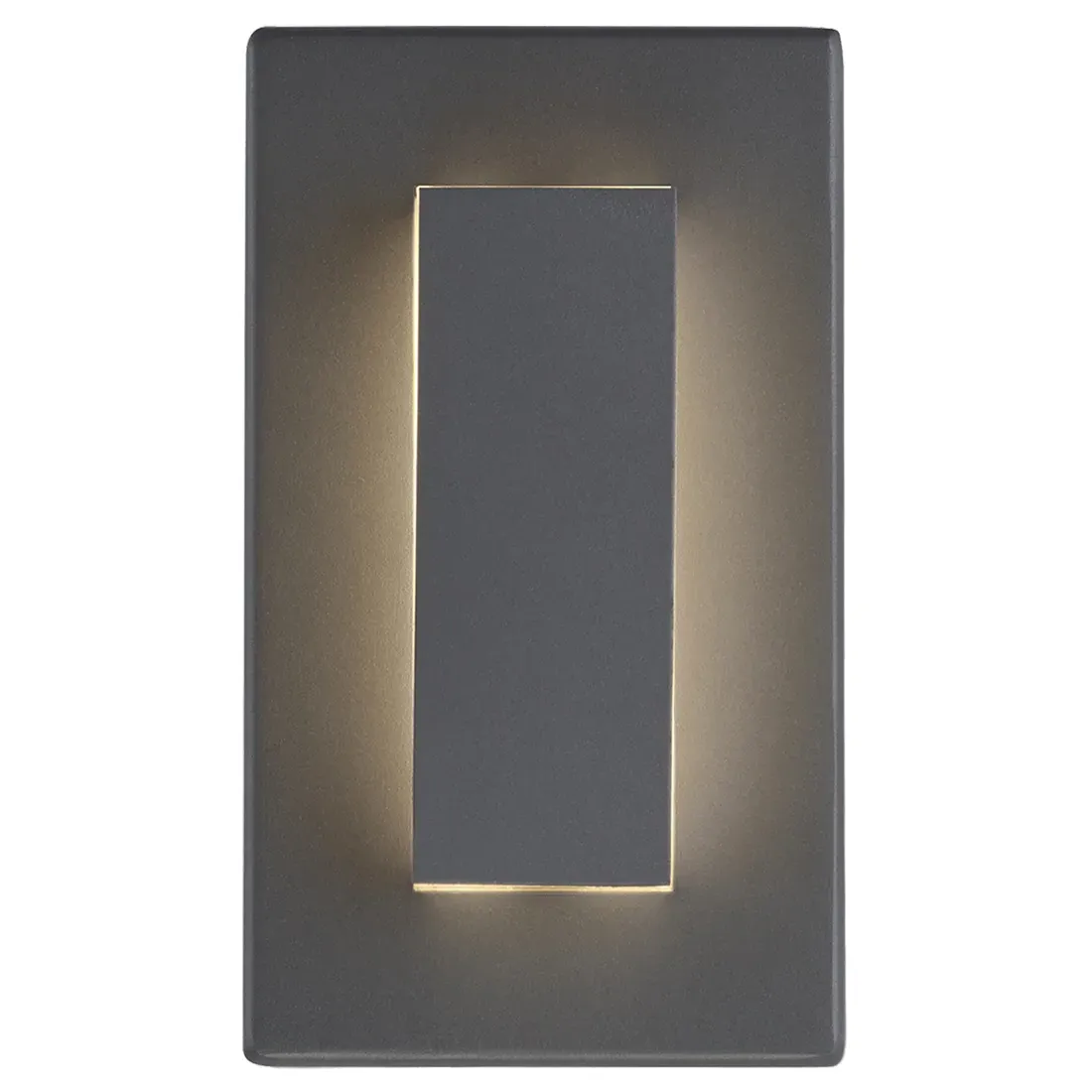 Aspen 8-Inch Outdoor Sconce - Charcoal, Aluminum image