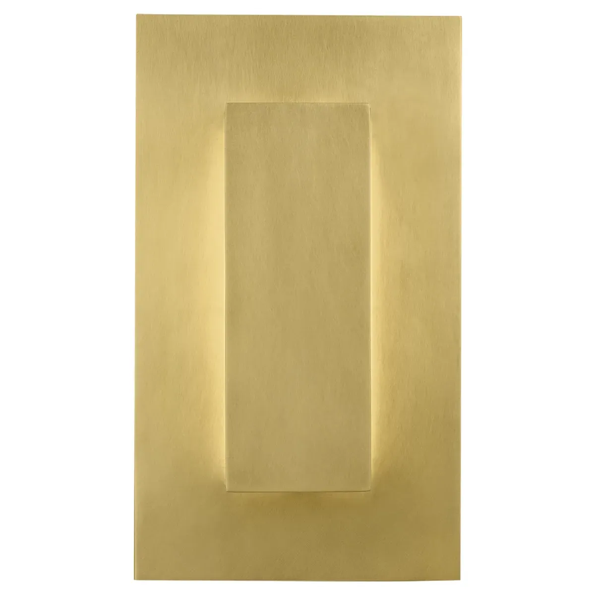 Aspen Outdoor Sconce with Surge Protection - Natural Brass, Aluminum