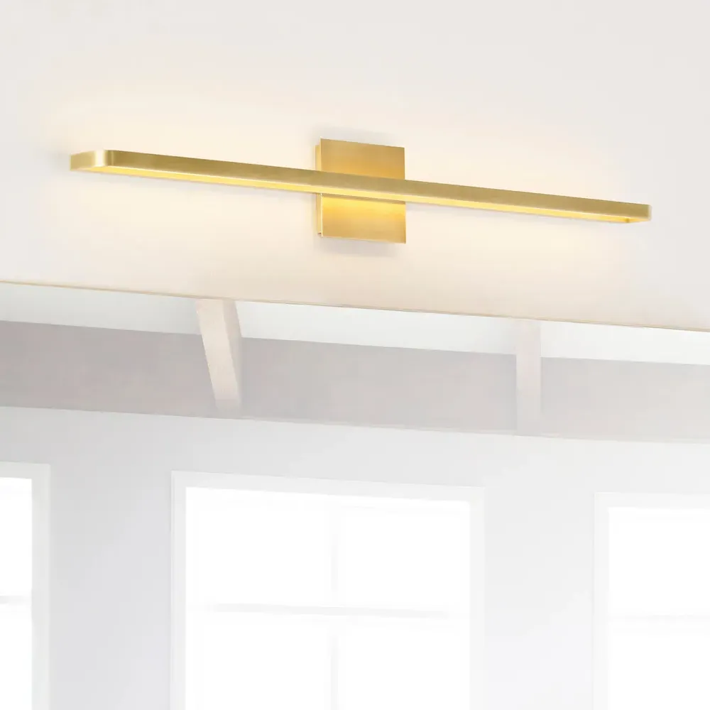 Banda Bath Sconce - Natural Brass, Aluminum