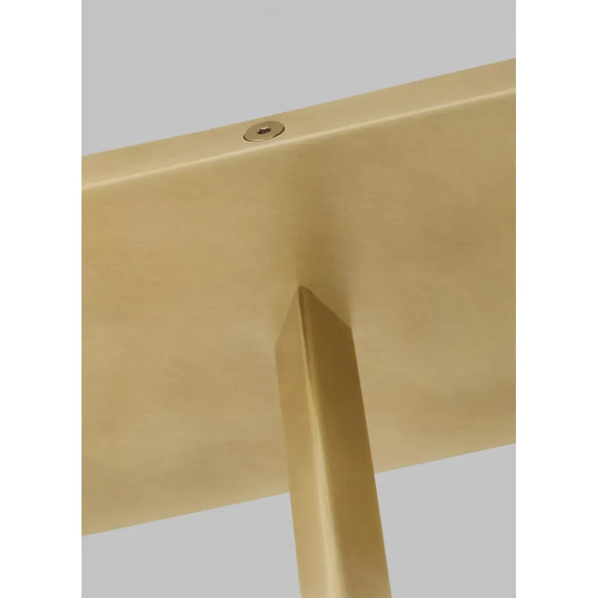 Dessau 12-Inch Picture Light Sconce - Natural Brass, Aluminum