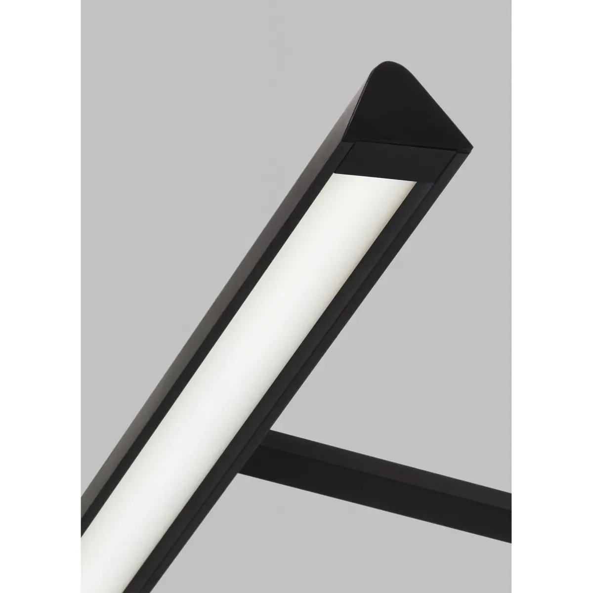 Dessau 12-Inch Picture Light Sconce - Nightshade Black, Aluminum