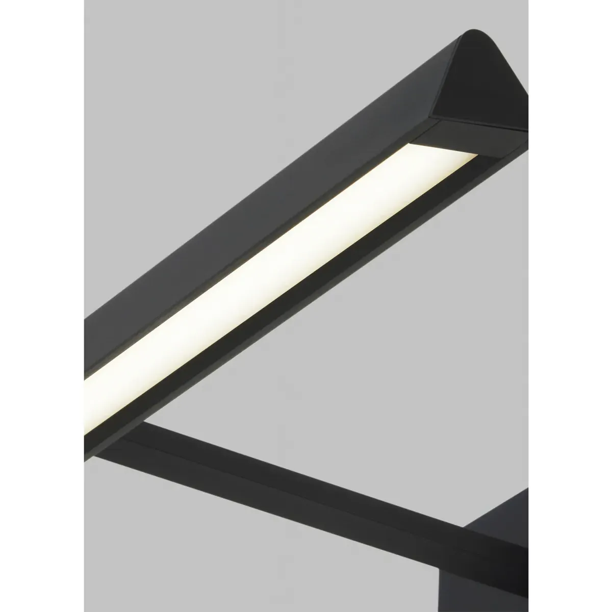 Dessau 18-Inch Picture Light Sconce - Nightshade Black, Aluminum