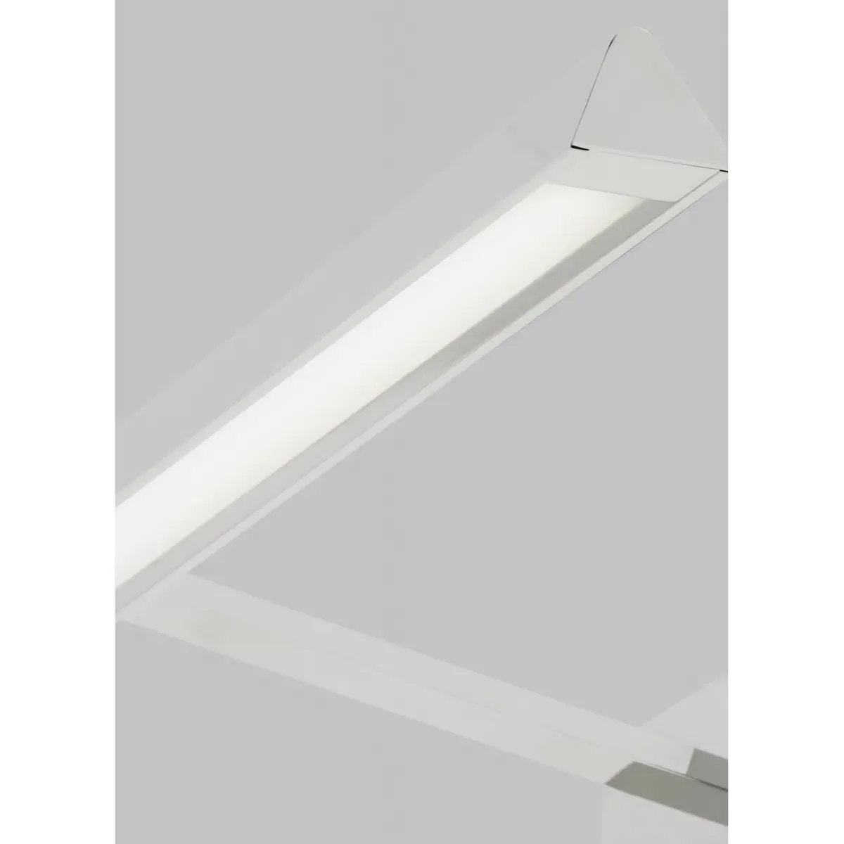 Dessau 18-Inch Picture Light Sconce - Polished Nickel, Aluminum