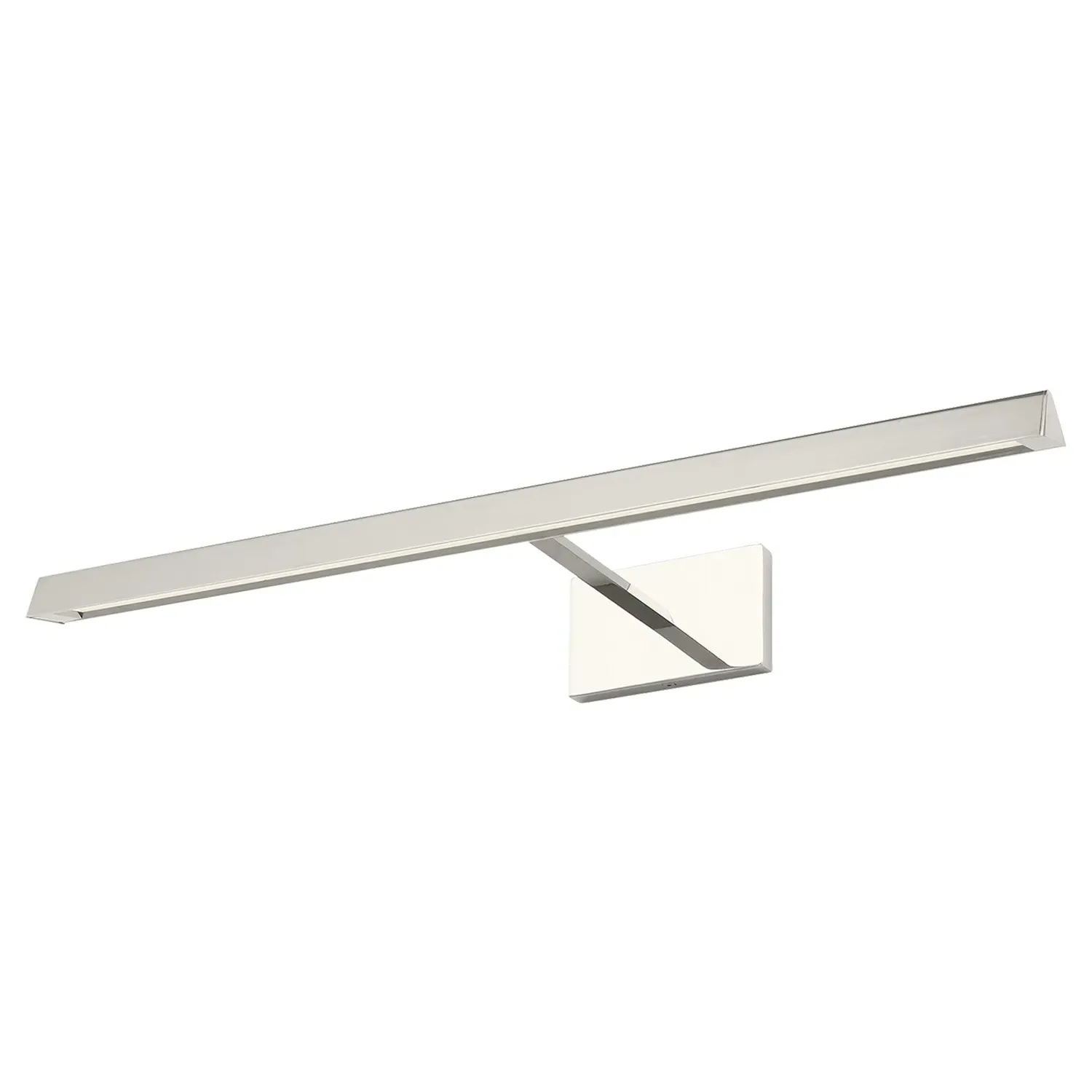 Dessau 24-Inch Picture Light Sconce - Polished Nickel, Aluminum