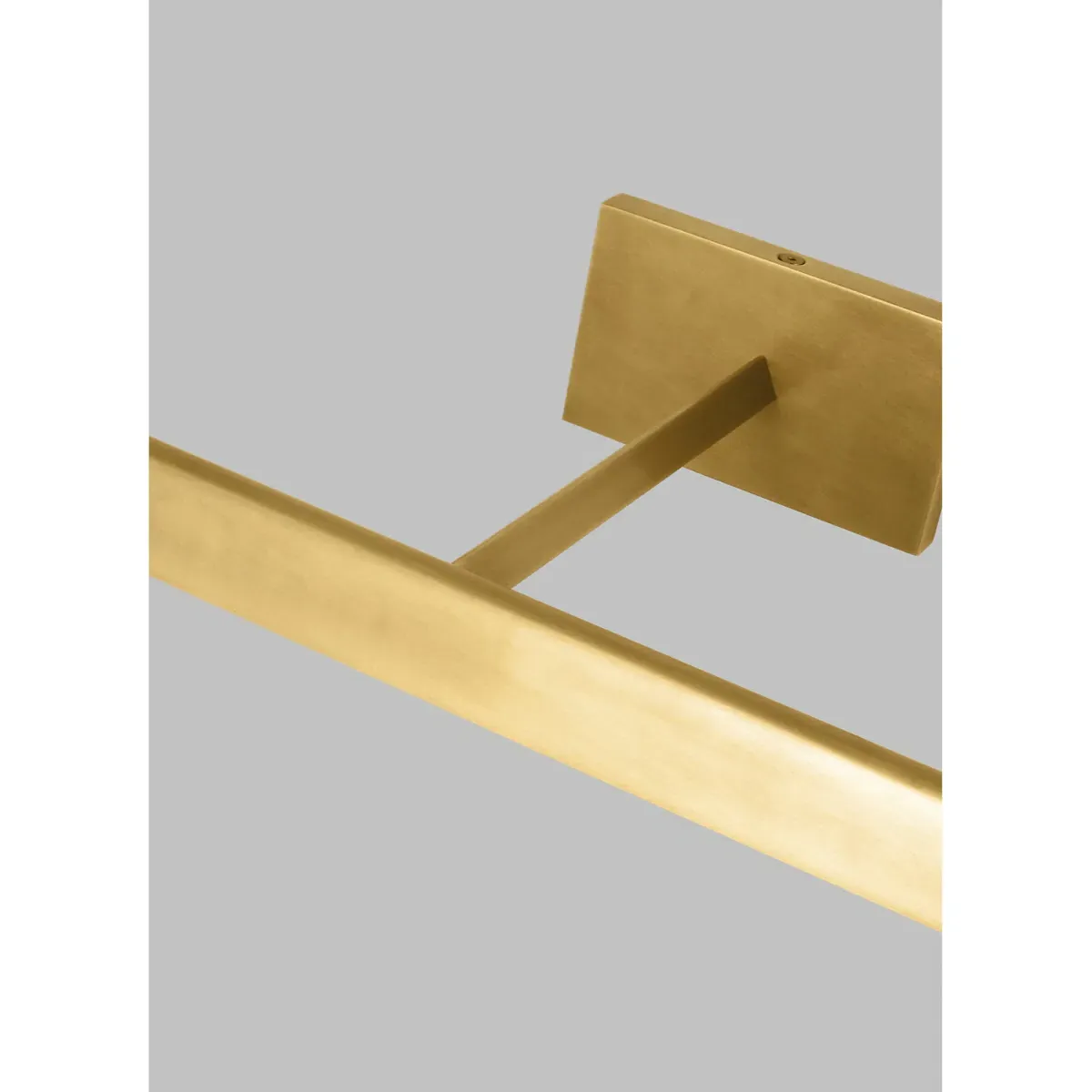 Dessau 36-Inch Picture Light Sconce - Natural Brass, Aluminum