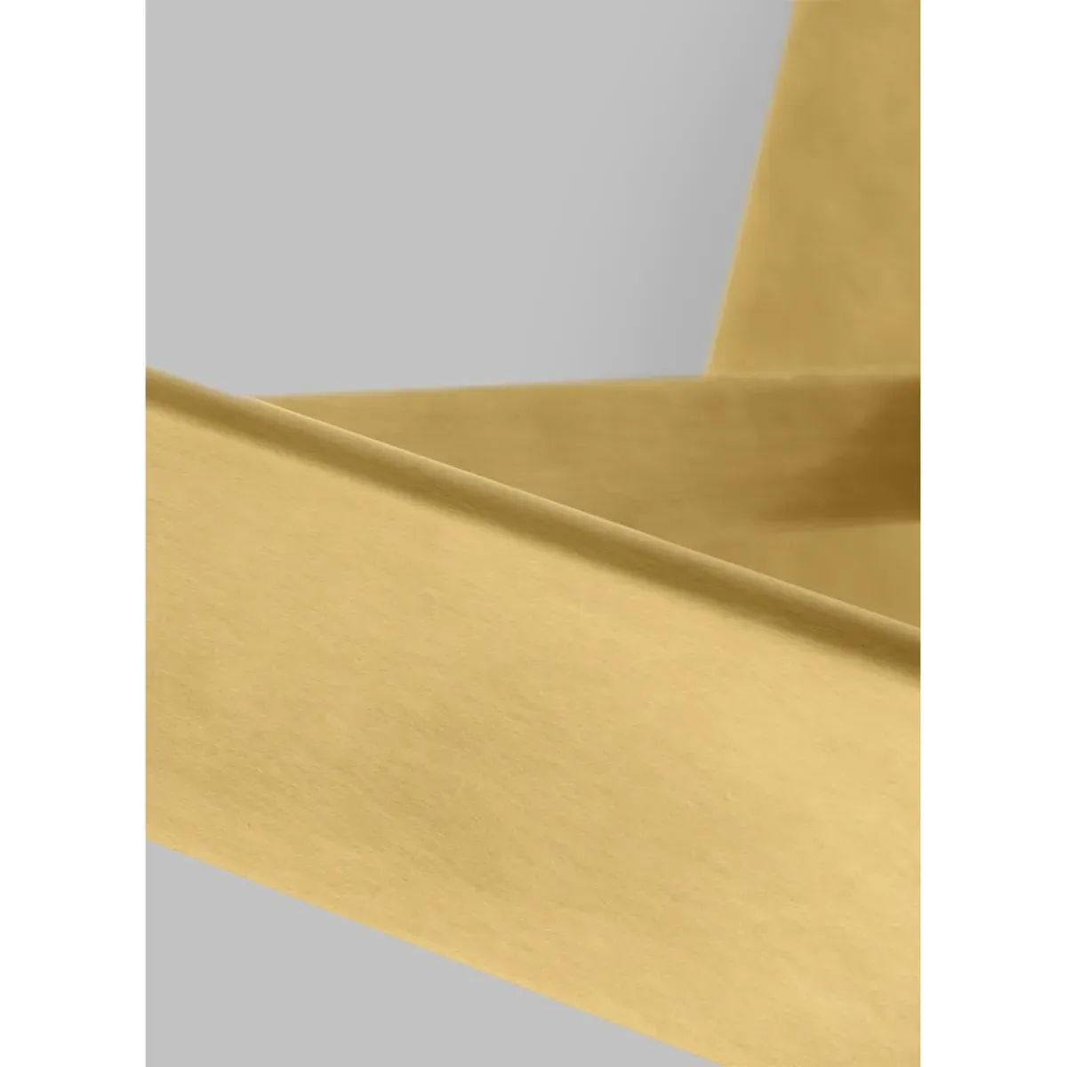 Dessau 8-Inch Picture Light Sconce - Natural Brass, Aluminum