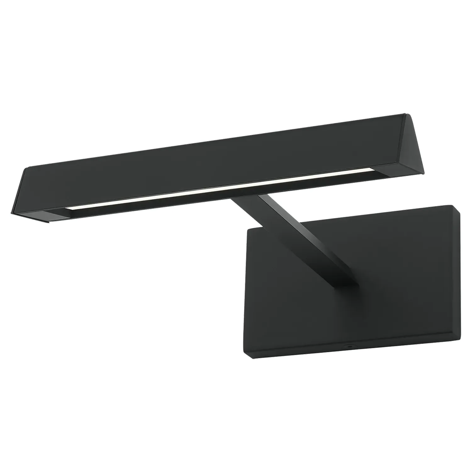 Dessau 8-Inch Picture Light Sconce - Nightshade Black, Aluminum image