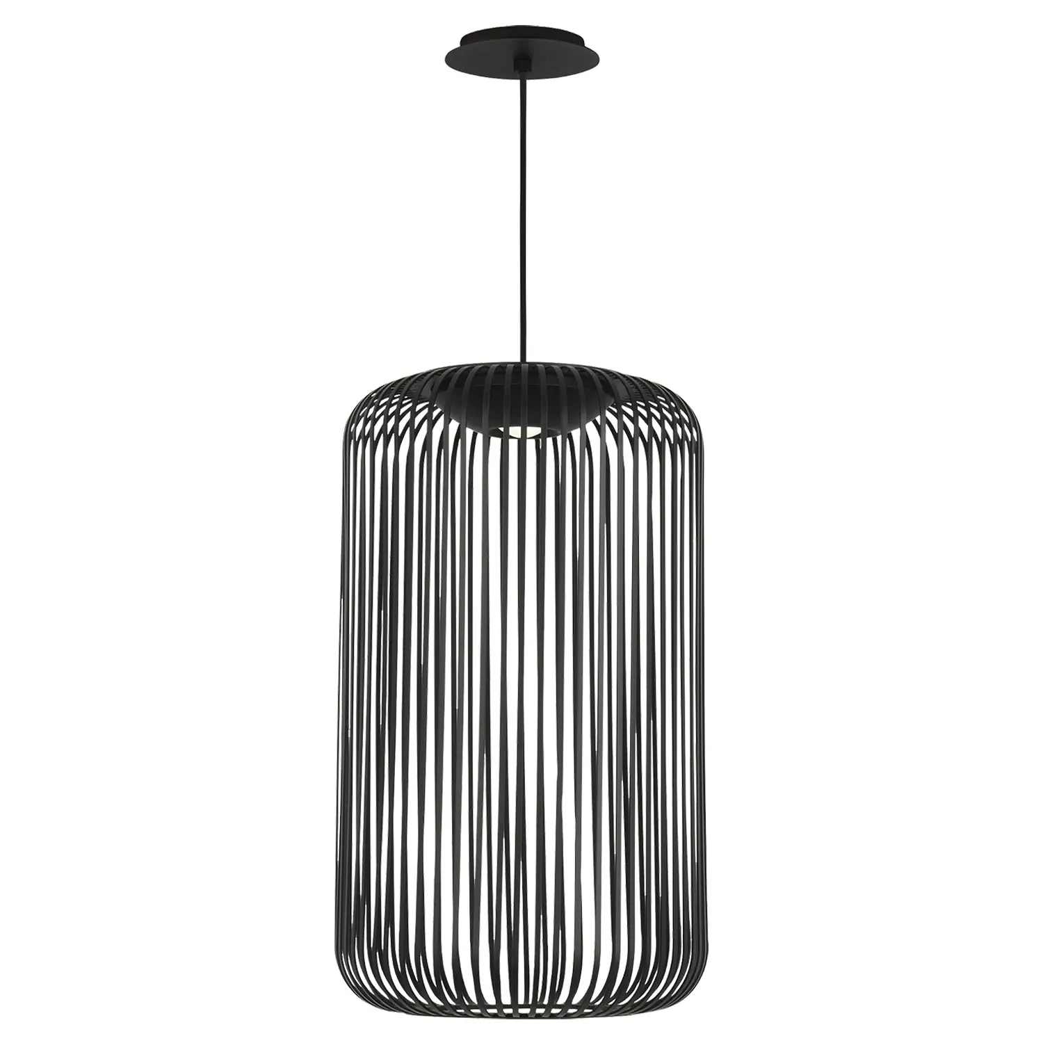 Kai Small Pendant Light - Nightshade Black, Aluminum