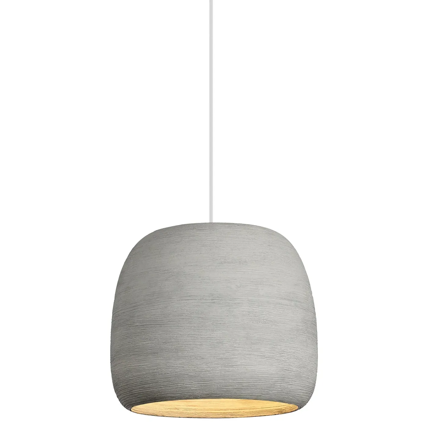 Karam Small Pendant Light - Grey, Ceramic image