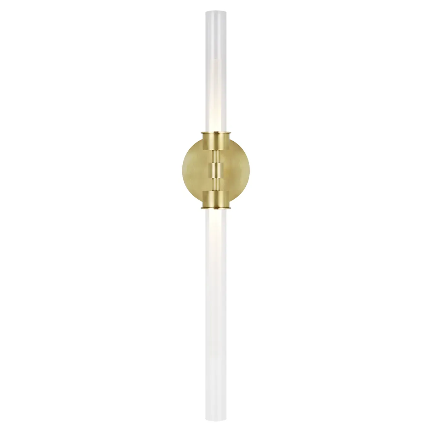 Linger Bath Sconce - Natural Brass, Aluminum