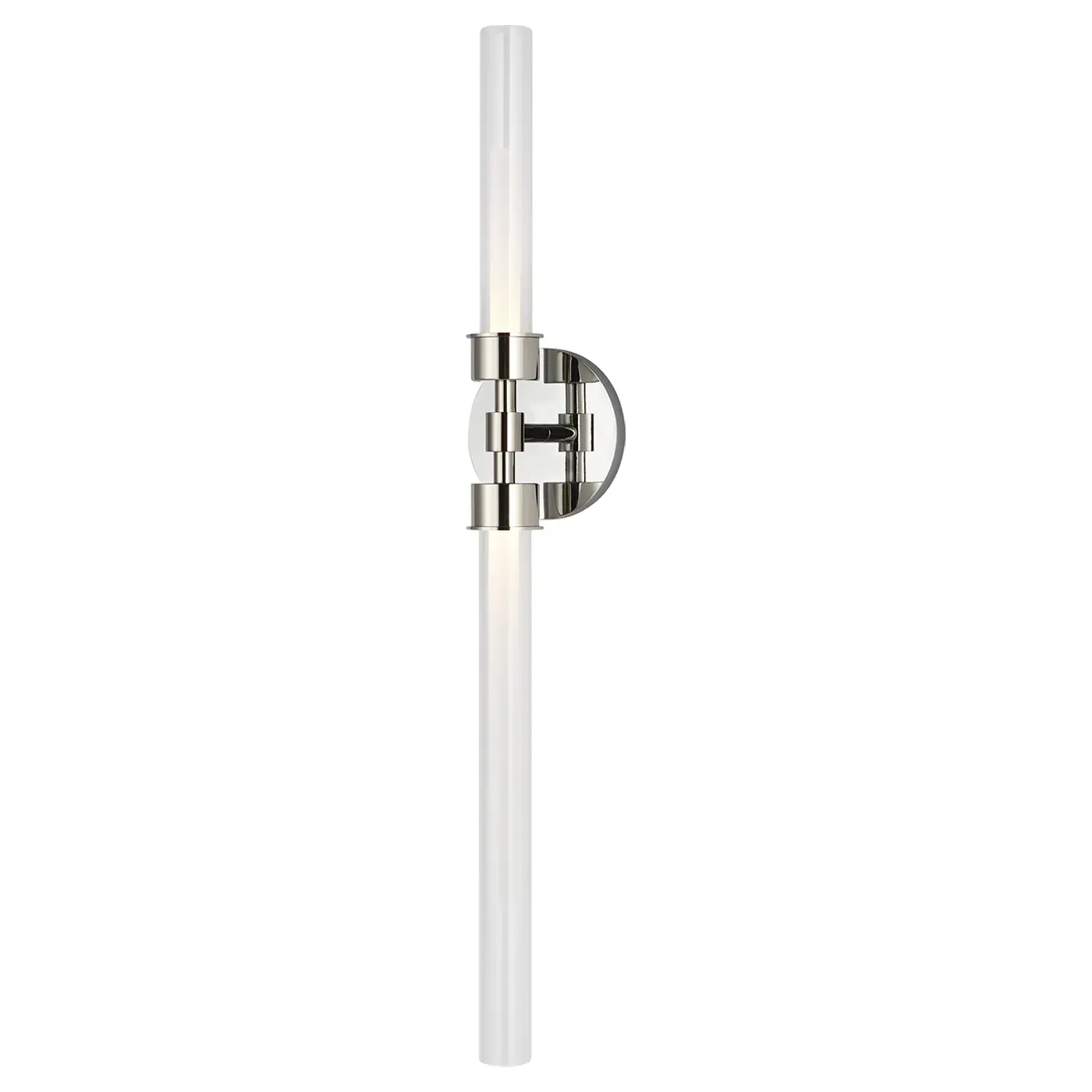 Linger Bath Sconce - Polished Nickel, Aluminum