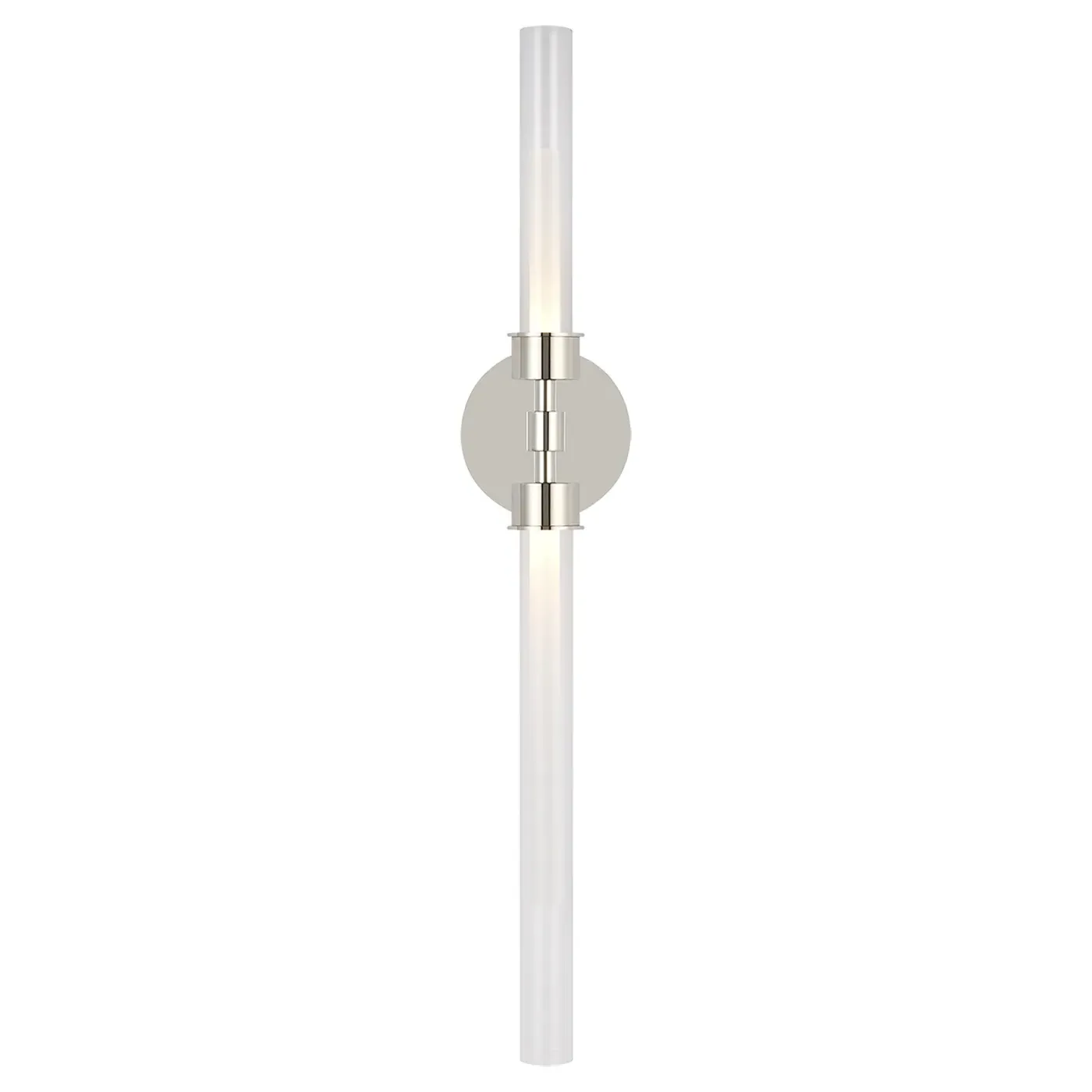 Linger Bath Sconce - Polished Nickel, Aluminum