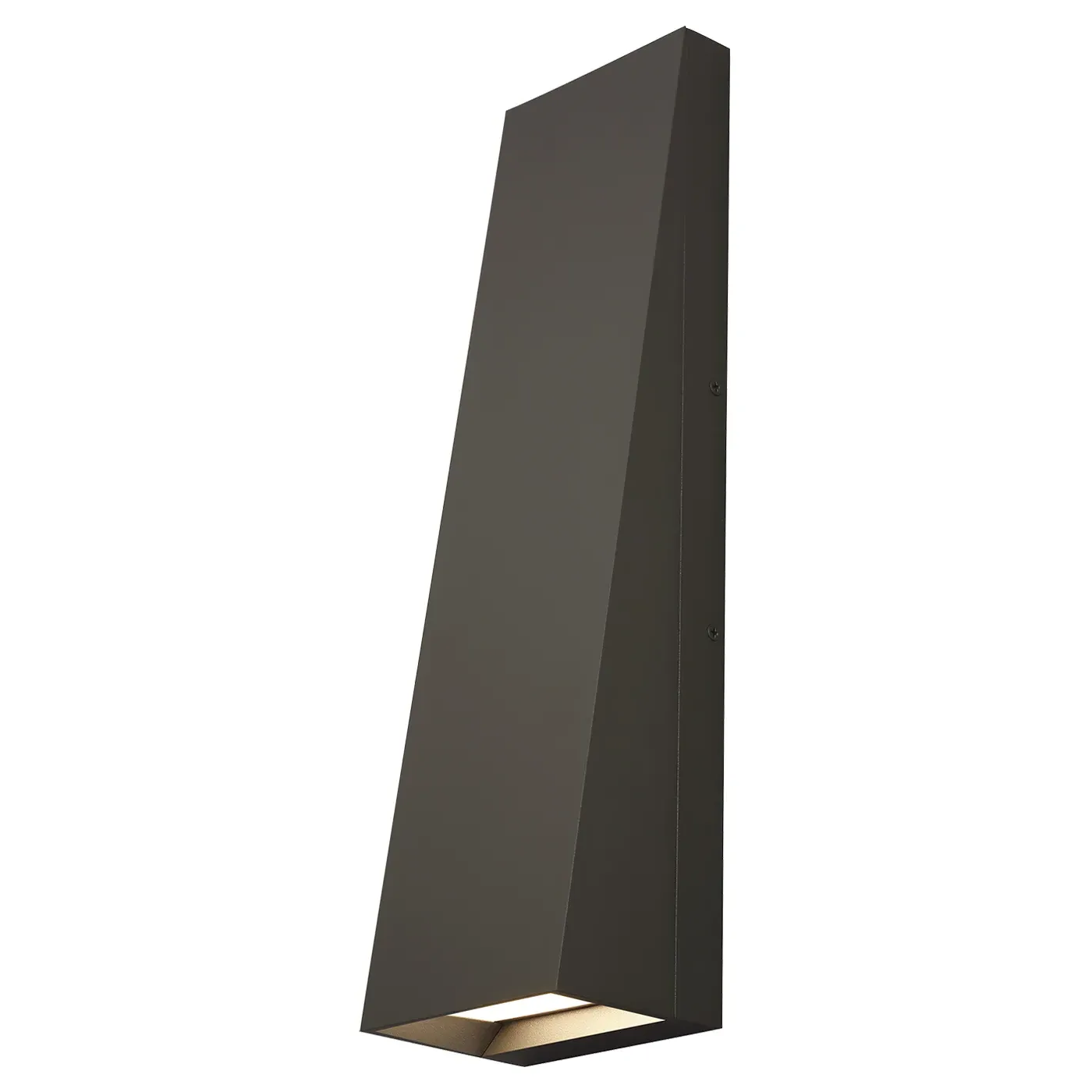 Pitch 19" Outdoor Sconce - Bronze, Aluminum