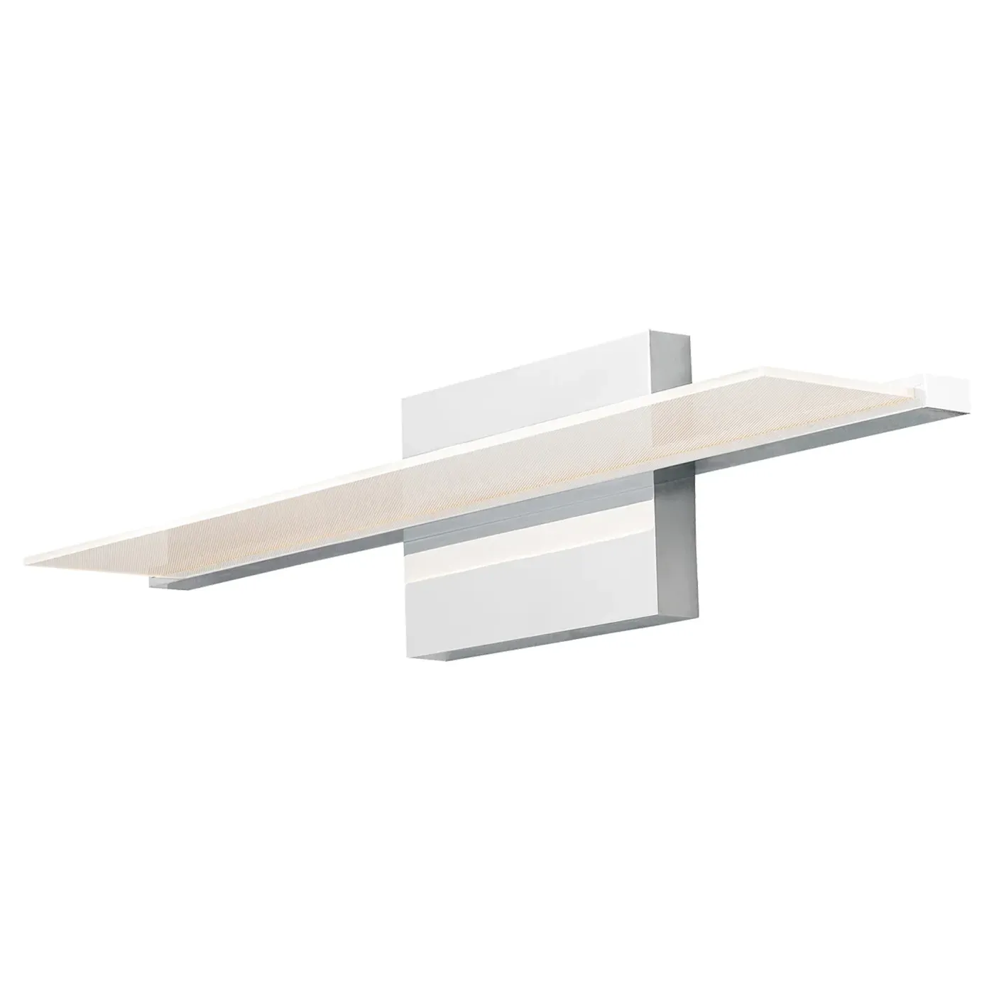 Span 24" LED Bath Sconce - Chrome, Metal