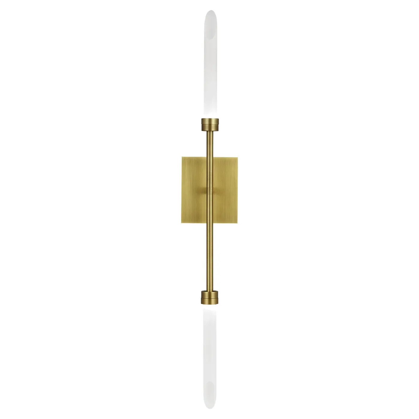 Spur LED Wall Sconce - Aged Brass, Steel image