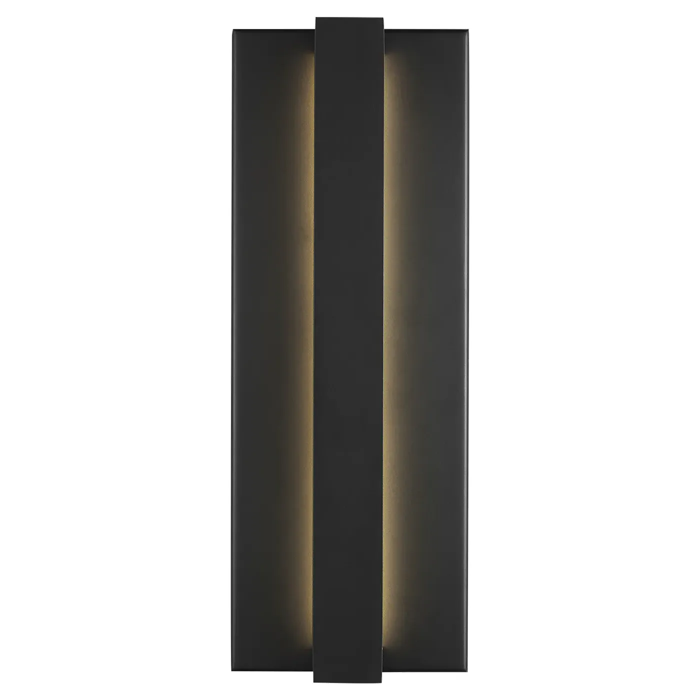 Windfall 16" LED Outdoor Sconce - Black, Aluminum